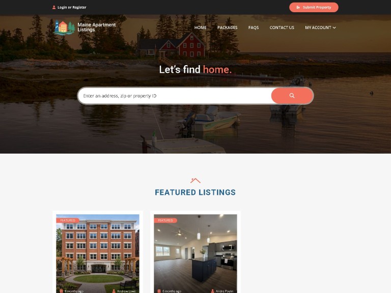 Maine Apartment Listings