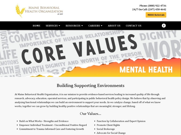 Maine Behavioral Health Organization